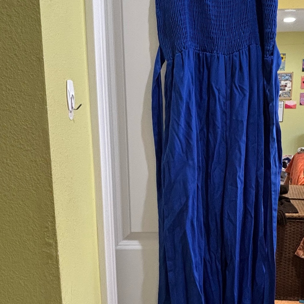 Elegant Blue Jumpsuit
